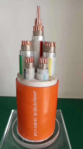 柔性矿物绝缘防火电缆